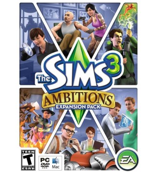 The Sims 3 - Ambitions Expansion Pack DLC Origin / EA app Key GLOBAL